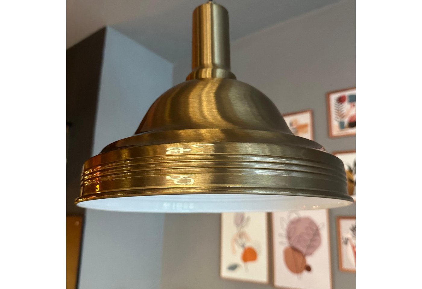Bamyum Pendelleuchte Asletl Hängelampe Industrial aus Metall Ø40 cm, Pendelleuchte Esstisch, Vintage Lantern, ohne Leuchtmittel Bamyum Pendelleuchte Asletl Hängelampe Industrial aus Metall Ø40 cm, Pendelleuchte Esstisch, Vintage Lantern, ohne Leuchtmittel von Bamyum