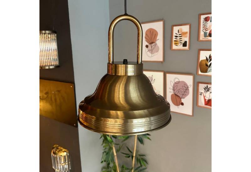 Bamyum Pendelleuchte Asletl Hängelampe Industrial aus Metall Ø40 cm, Pendelleuchte Esstisch, Vintage Lock, ohne Leuchtmittel Bamyum Pendelleuchte Asletl Hängelampe Industrial aus Metall Ø40 cm, Pendelleuchte Esstisch, Vintage Lock, ohne Leuchtmittel von Bamyum