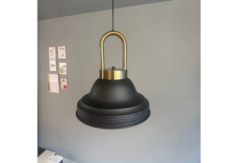 Bamyum Pendelleuchte Asletl Hängelampe Industrial aus Metall Ø40 cm, Pendelleuchte Esstisch, Vintage Lock, ohne Leuchtmittel Bamyum Pendelleuchte Asletl Hängelampe Industrial aus Metall Ø40 cm, Pendelleuchte Esstisch, Vintage Lock, ohne Leuchtmittel von Bamyum