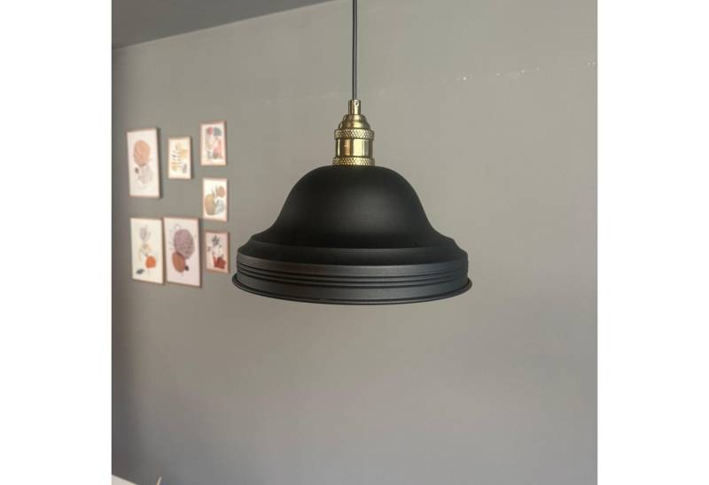 Bamyum Pendelleuchte Asletl Hängelampe Industrial aus Metall Ø40 cm, Pendelleuchte Esstisch, Vintage Tulpe, ohne Leuchtmittel Bamyum Pendelleuchte Asletl Hängelampe Industrial aus Metall Ø40 cm, Pendelleuchte Esstisch, Vintage Tulpe, ohne Leuchtmittel von Bamyum