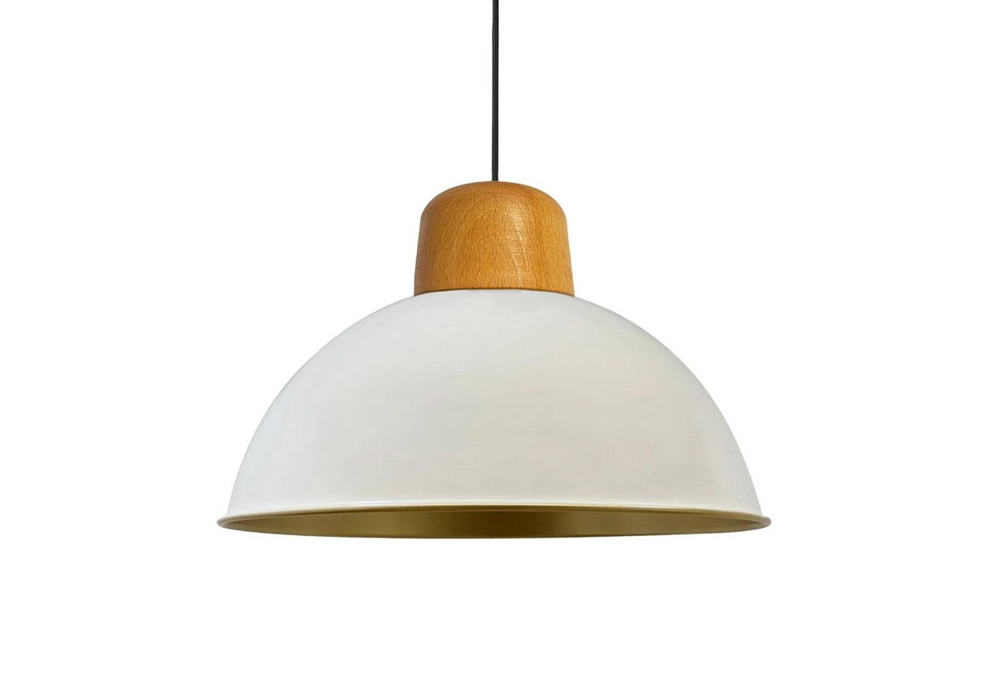 Bamyum Pendelleuchte Bamyum Hängelampe I Lipeo I Ø40 cm E27 Metall Deko Modern Lampe, ohne Leuchtmittel von Bamyum