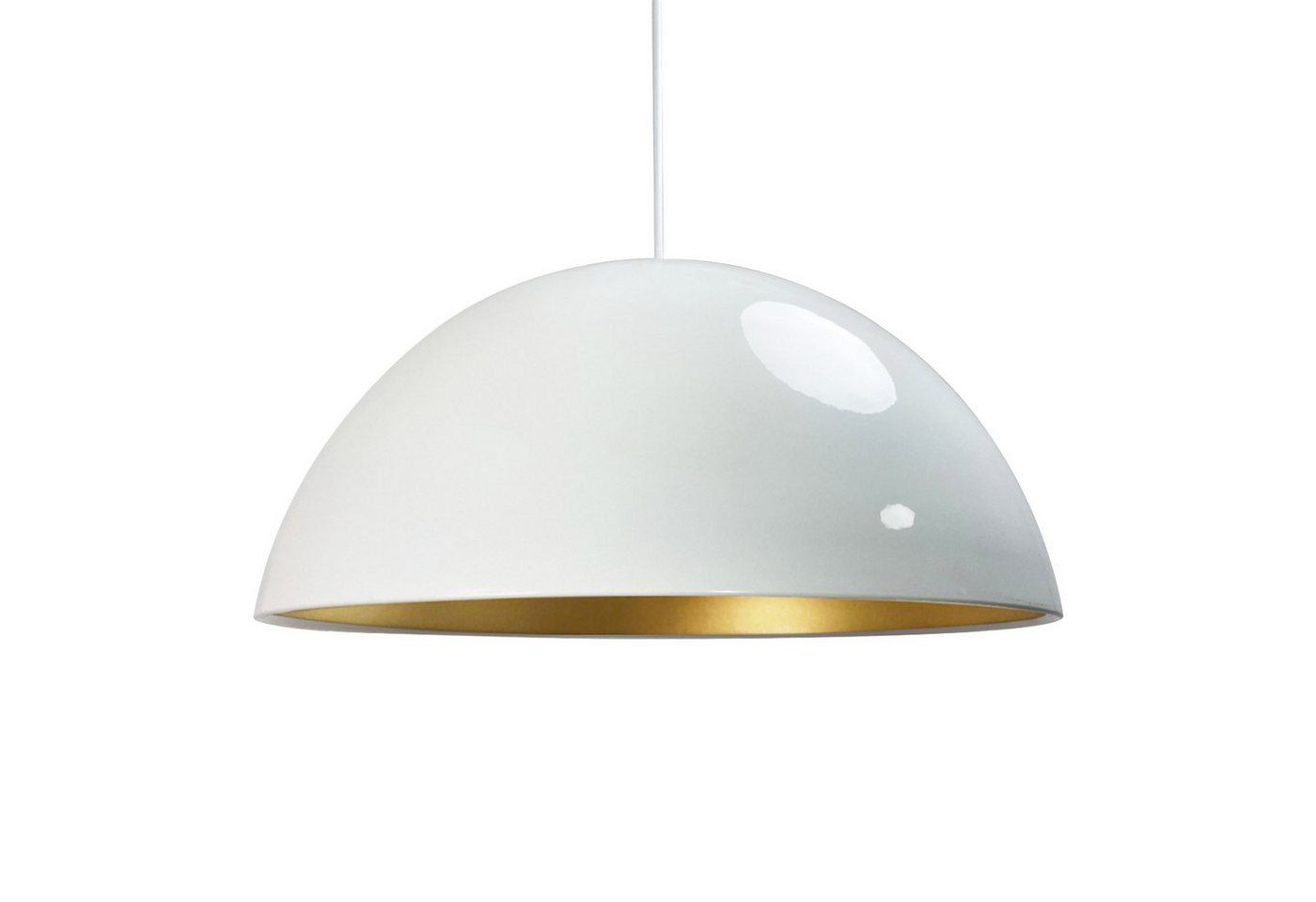 Bamyum Pendelleuchte Bamyum Hängelampe I Lipeo I Ø40 cm E27 Metall Deko Modern Lampe, ohne Leuchtmittel von Bamyum