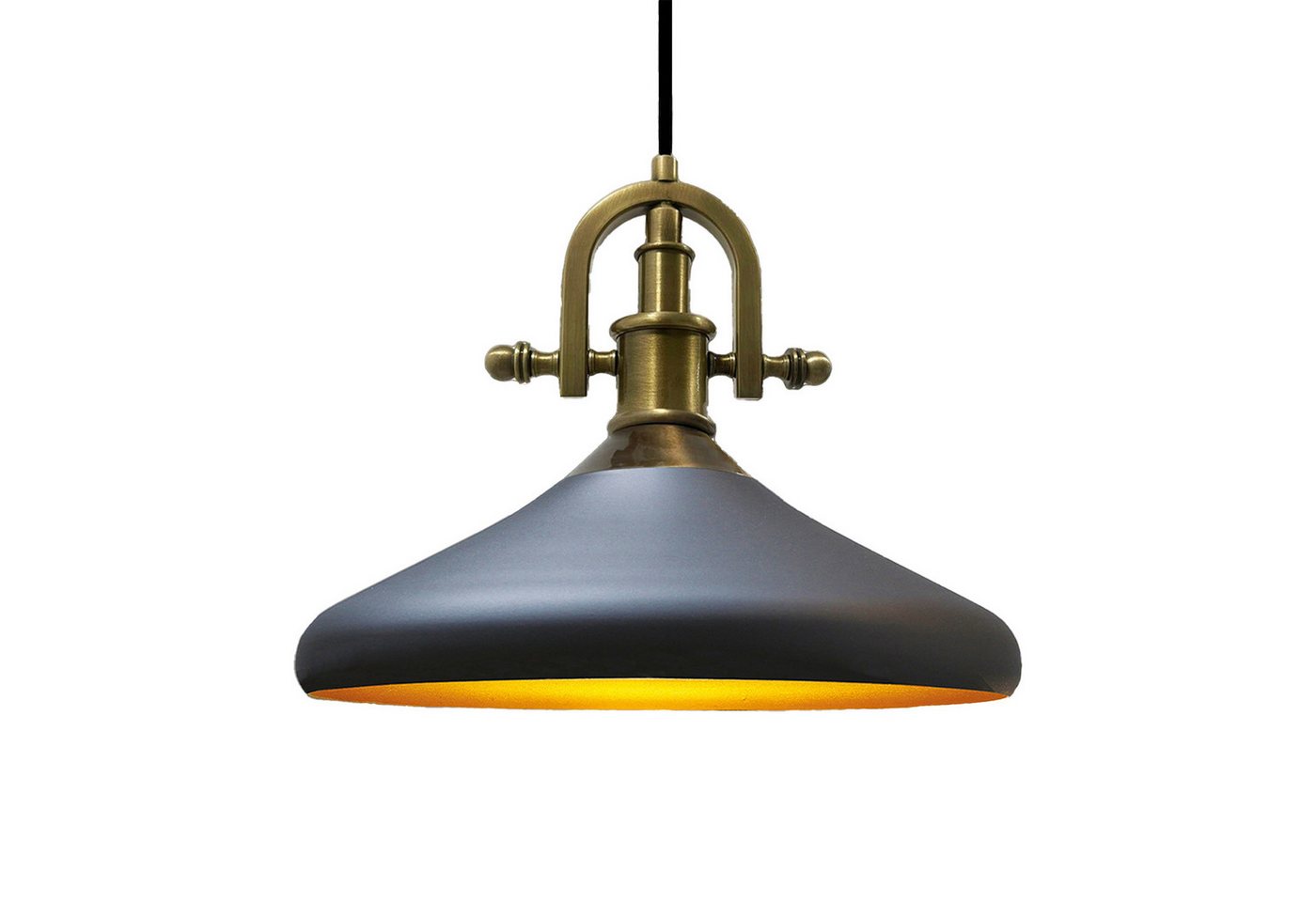 Bamyum Pendelleuchte Bamyum Pendelleuchte Durchmesser 35 cm E27 Metall Moderne Lampe von Bamyum