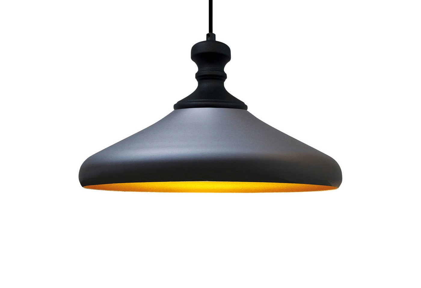 Bamyum Pendelleuchte Bamyum Pendelleuchte Durchmesser 35 cm E27 Metall Moderne Lampe von Bamyum