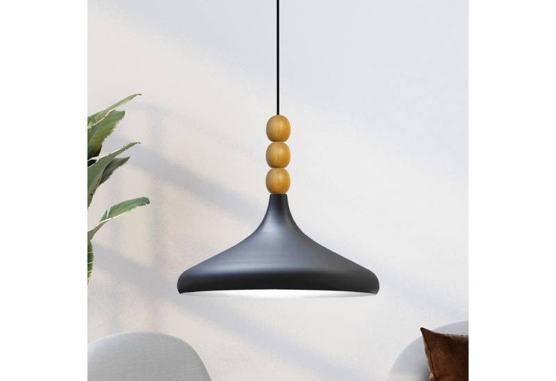 Bamyum Pendelleuchte Champion Dreifachperle-Holz Ø35 cm Metall E27 Modern Pendelleuchte, ohne Leuchtmittel Bamyum Pendelleuchte Champion Dreifachperle-Holz Ø35 cm Metall E27 Modern Pendelleuchte, ohne Leuchtmittel von Bamyum