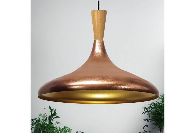 Bamyum Pendelleuchte Champion Hängelampe aus Holz, 35 cm Metall E27 Esstisch Lampe, ohne Leuchtmittel Bamyum Pendelleuchte Champion Hängelampe aus Holz, 35 cm Metall E27 Esstisch Lampe, ohne Leuchtmittel von Bamyum