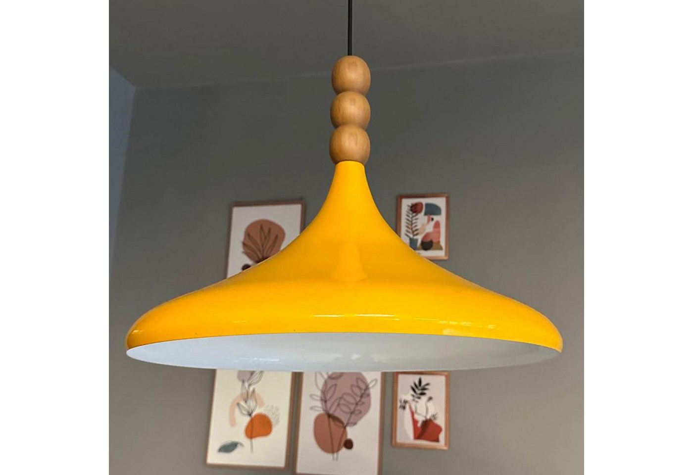 Bamyum Pendelleuchte Champion XL Dreifachperle-Kopfteil Modern Pendelleuchte, ohne Leuchtmittel Bamyum Pendelleuchte Champion XL Dreifachperle-Kopfteil Modern Pendelleuchte, ohne Leuchtmittel von Bamyum