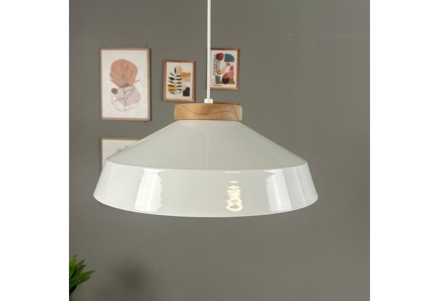 Bamyum Pendelleuchte Lema Metall Ø37,5 cm, E27, Vintage Lampe, ohne Leuchtmittel Bamyum Pendelleuchte Lema Metall Ø37,5 cm, E27, Vintage Lampe, ohne Leuchtmittel von Bamyum