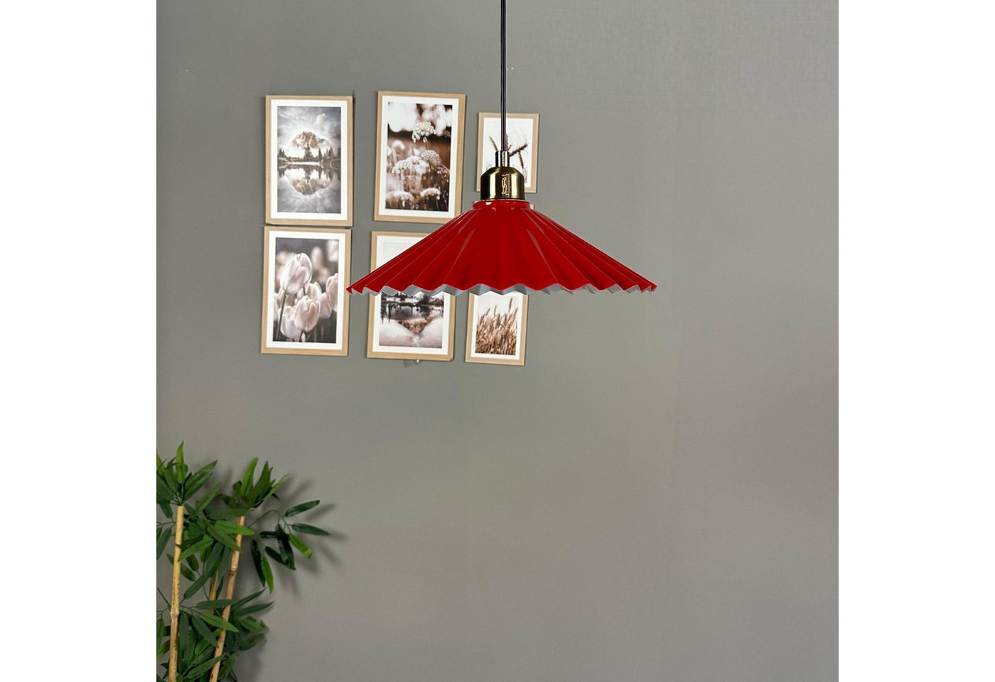 Bamyum Pendelleuchte Pendelleuchte Avilla Halbe Tulpe Metall, Modern Hängelampe, ohne Leuchtmittel Bamyum Pendelleuchte Pendelleuchte Avilla Halbe Tulpe Metall, Modern Hängelampe, ohne Leuchtmittel von Bamyum