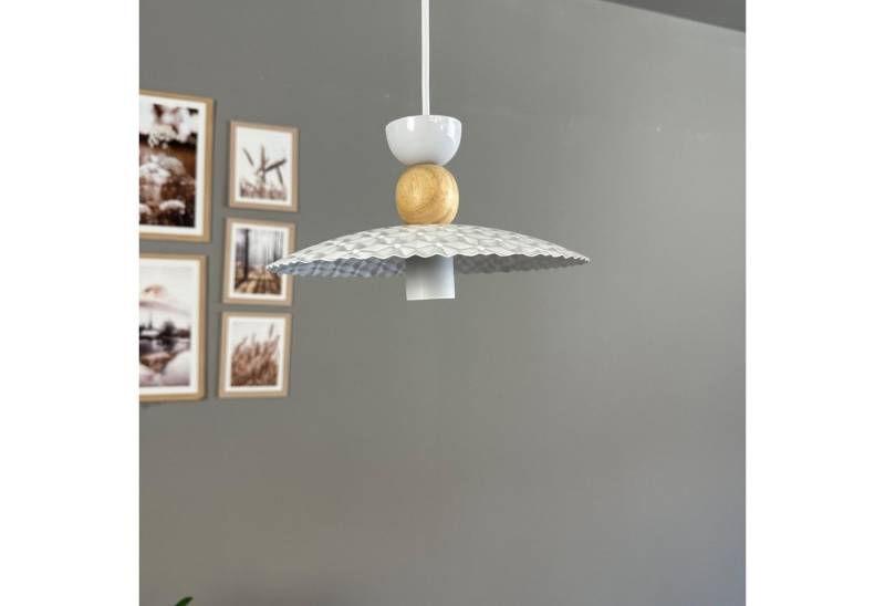 Bamyum Pendelleuchte Pendelleuchte Avola Metall Ø24cm, Modern Hängelampe, ohne Leuchtmittel Bamyum Pendelleuchte Pendelleuchte Avola Metall Ø24cm, Modern Hängelampe, ohne Leuchtmittel von Bamyum