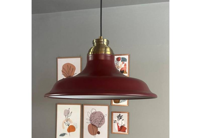 Bamyum Pendelleuchte Pendelleuchte Bergo Ø40 cm, Metall Hängelampe, ohne Leuchtmittel Bamyum Pendelleuchte Pendelleuchte Bergo Ø40 cm, Metall Hängelampe, ohne Leuchtmittel von Bamyum