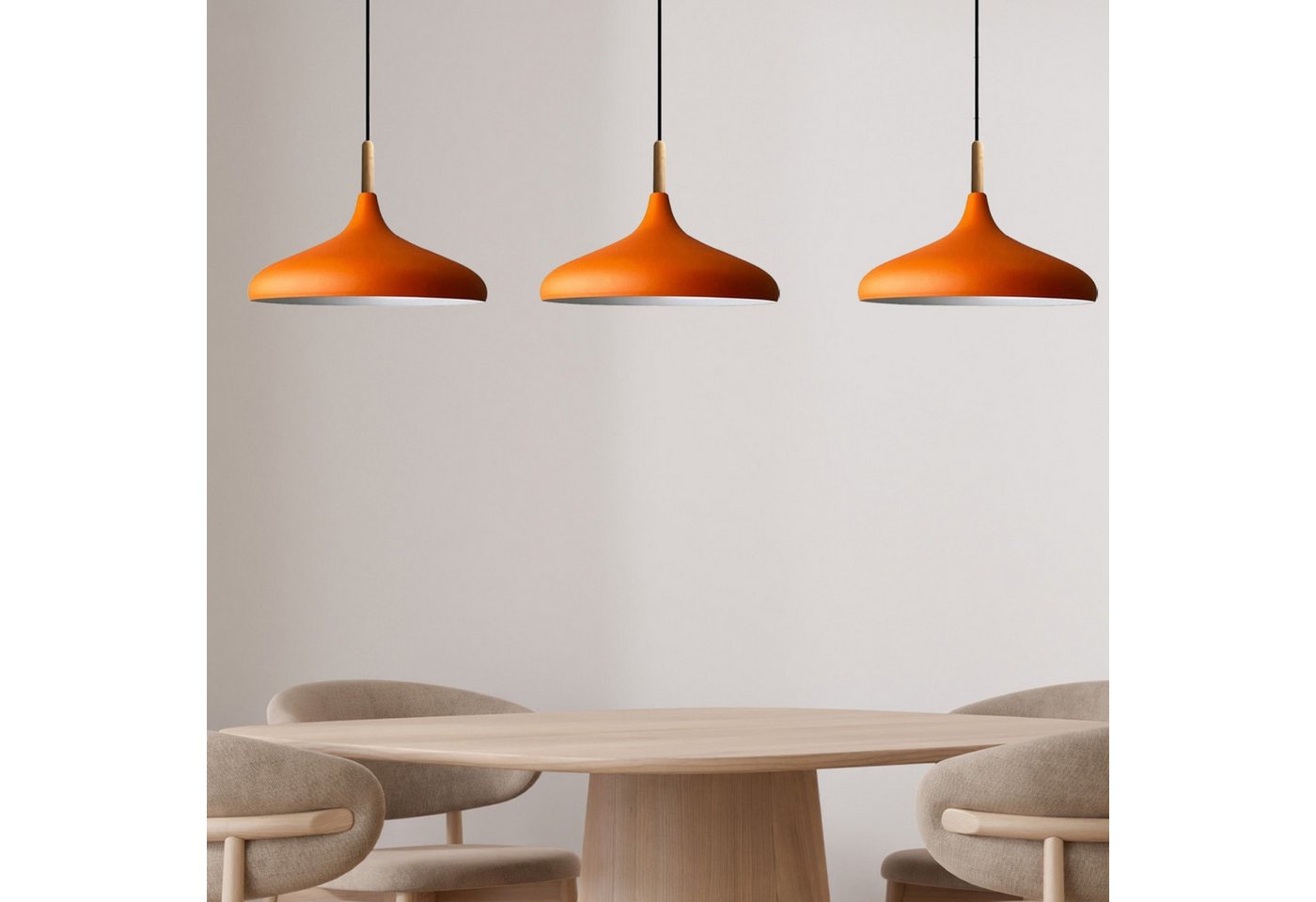 Bamyum Pendelleuchte Pendelleuchte Champion Trio Metall Ø35cm, Modern Hängelampe, ohne Leuchtmittel Bamyum Pendelleuchte Pendelleuchte Champion Trio Metall Ø35cm, Modern Hängelampe, ohne Leuchtmittel von Bamyum