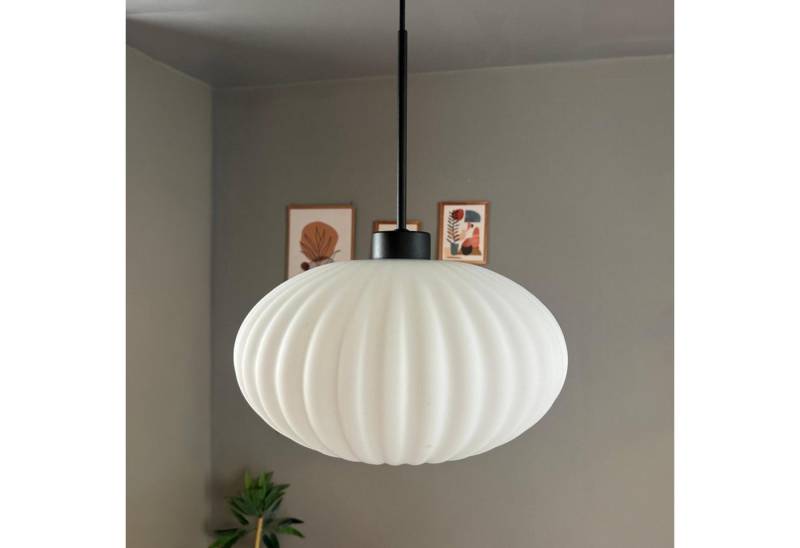 Bamyum Pendelleuchte Pendelleuchte Elegant Dünn Glas, Modern Hängelampe, ohne Leuchtmittel von Bamyum