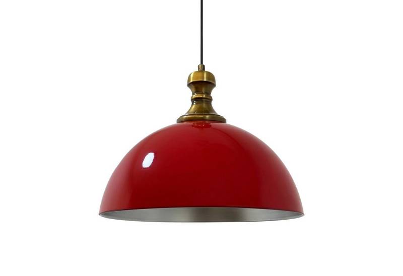 Bamyum Pendelleuchte Pendelleuchte Industrielle Hängelampe Weiß Holz Metall Groß Ø 40 cm, ohne Leuchtmittel von Bamyum