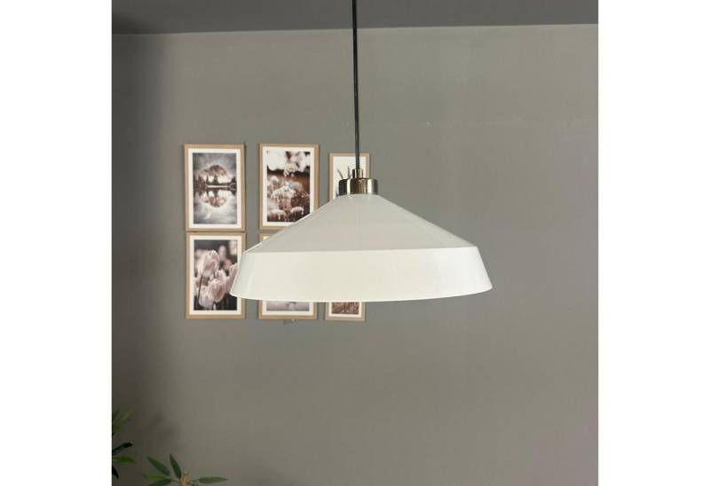 Bamyum Pendelleuchte Pendelleuchte Lema Ø37,5 cm, Metall Hängelampe, ohne Leuchtmittel von Bamyum