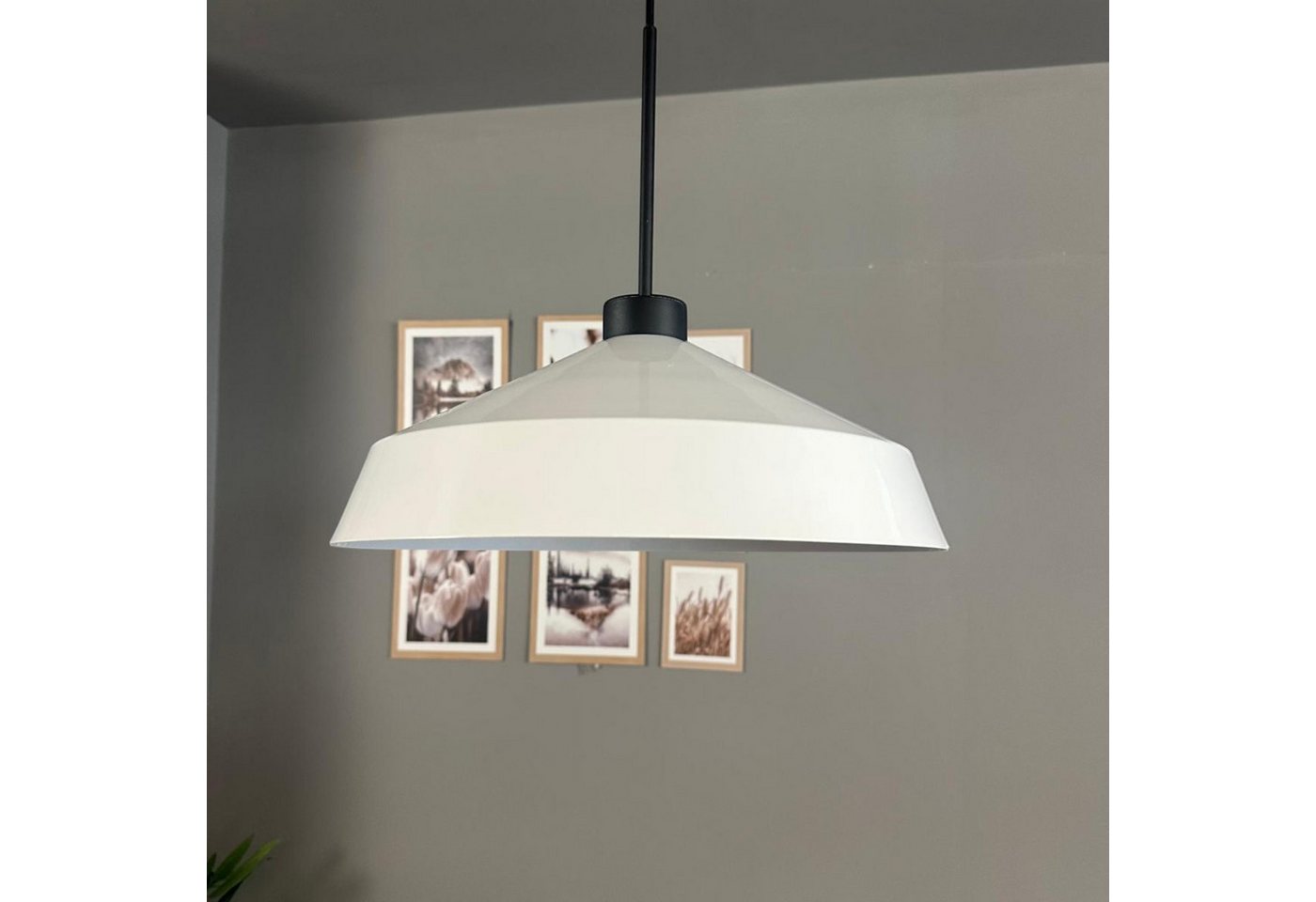 Bamyum Pendelleuchte Pendelleuchte Lema Ø37,5 cm, Metall Hängelampe, ohne Leuchtmittel Bamyum Pendelleuchte Pendelleuchte Lema Ø37,5 cm, Metall Hängelampe, ohne Leuchtmittel von Bamyum