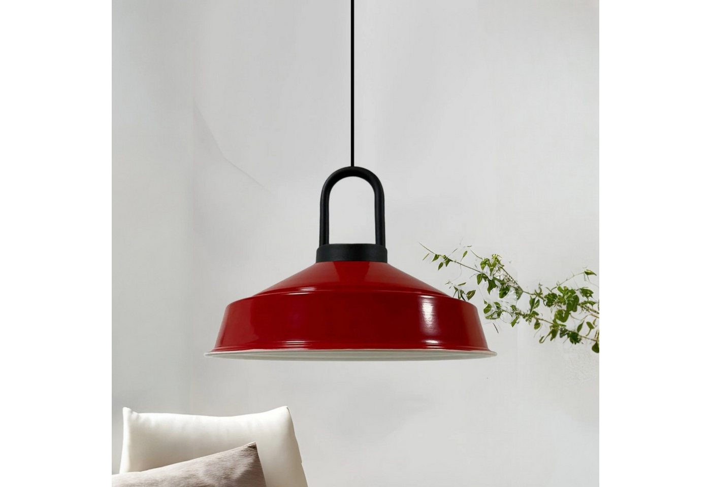 Bamyum Pendelleuchte Pendelleuchte Locke Metall Ø41cm, Modern Hängelampe, ohne Leuchtmittel von Bamyum