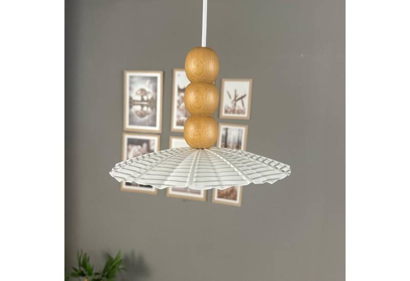 Bamyum Pendelleuchte Pendelleuchte Moriva Dreifachperle Metall, Modern Hängelampe, ohne Leuchtmittel von Bamyum