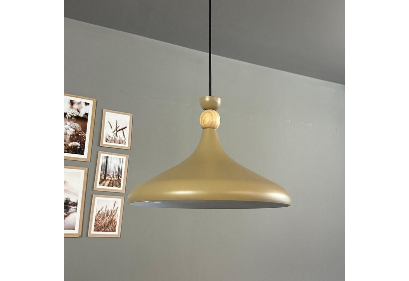 Bamyum Pendelleuchte Pendelleuchte Ø35 cm Metall E27 Moderne Lampe, Ohne Leuchtmittel, ohne Leuchtmittel Bamyum Pendelleuchte Pendelleuchte Ø35 cm Metall E27 Moderne Lampe, Ohne Leuchtmittel, ohne Leuchtmittel von Bamyum