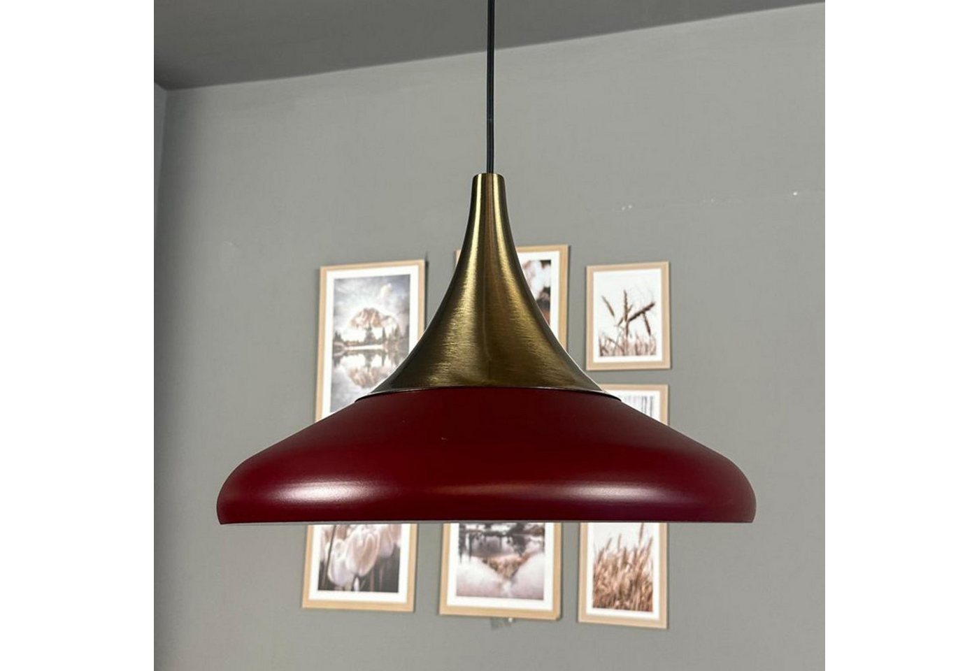 Bamyum Pendelleuchte Pendelleuchte Paladin Metall Ø35cm, Modern Hängelampe, ohne Leuchtmittel Bamyum Pendelleuchte Pendelleuchte Paladin Metall Ø35cm, Modern Hängelampe, ohne Leuchtmittel von Bamyum