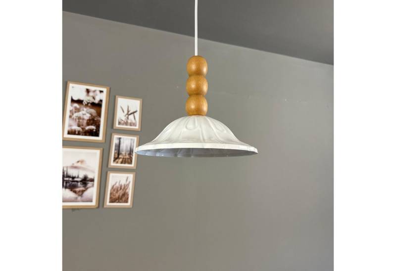 Bamyum Pendelleuchte Pendelleuchte Ralivo Metall Ø30cm, Modern Hängelampe, ohne Leuchtmittel Bamyum Pendelleuchte Pendelleuchte Ralivo Metall Ø30cm, Modern Hängelampe, ohne Leuchtmittel von Bamyum