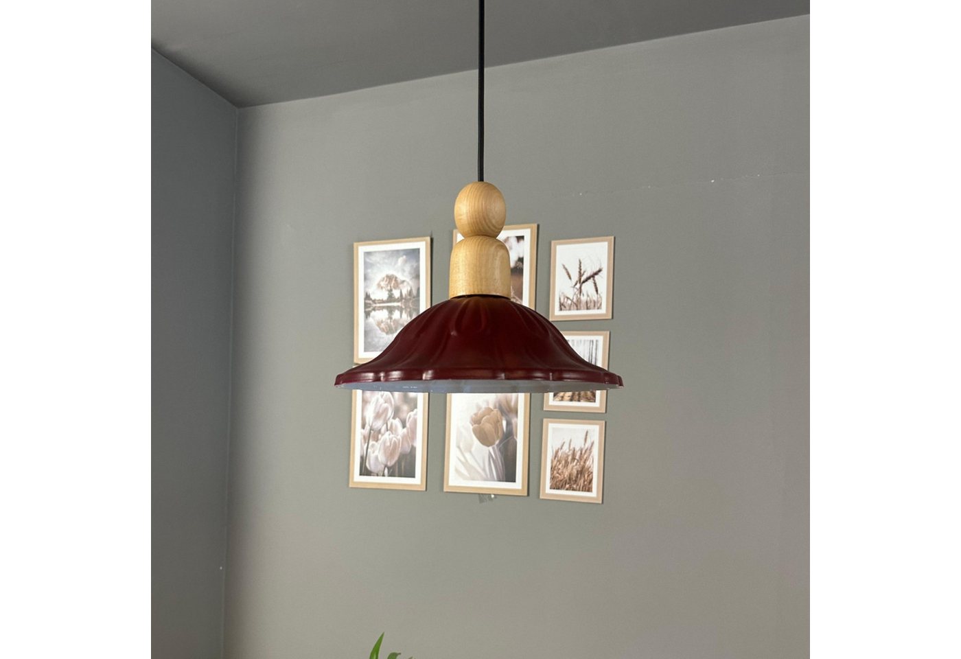 Bamyum Pendelleuchte Pendelleuchte Ralivo Metall Ø30cm, Modern Hängelampe, ohne Leuchtmittel Bamyum Pendelleuchte Pendelleuchte Ralivo Metall Ø30cm, Modern Hängelampe, ohne Leuchtmittel von Bamyum