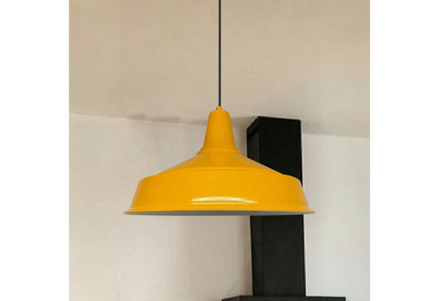 Bamyum Pendelleuchte Pendelleuchte Retro Metall Ø41cm, Retro Hängelampe, ohne Leuchtmittel von Bamyum