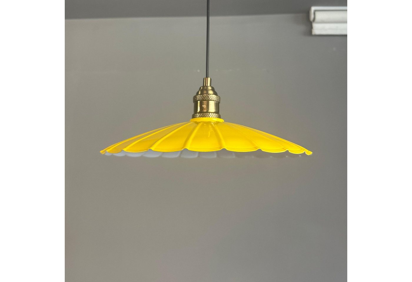 Bamyum Pendelleuchte Pendelleuchte Risso Metall Ø34cm, Modern Hängelampe, ohne Leuchtmittel Bamyum Pendelleuchte Pendelleuchte Risso Metall Ø34cm, Modern Hängelampe, ohne Leuchtmittel von Bamyum