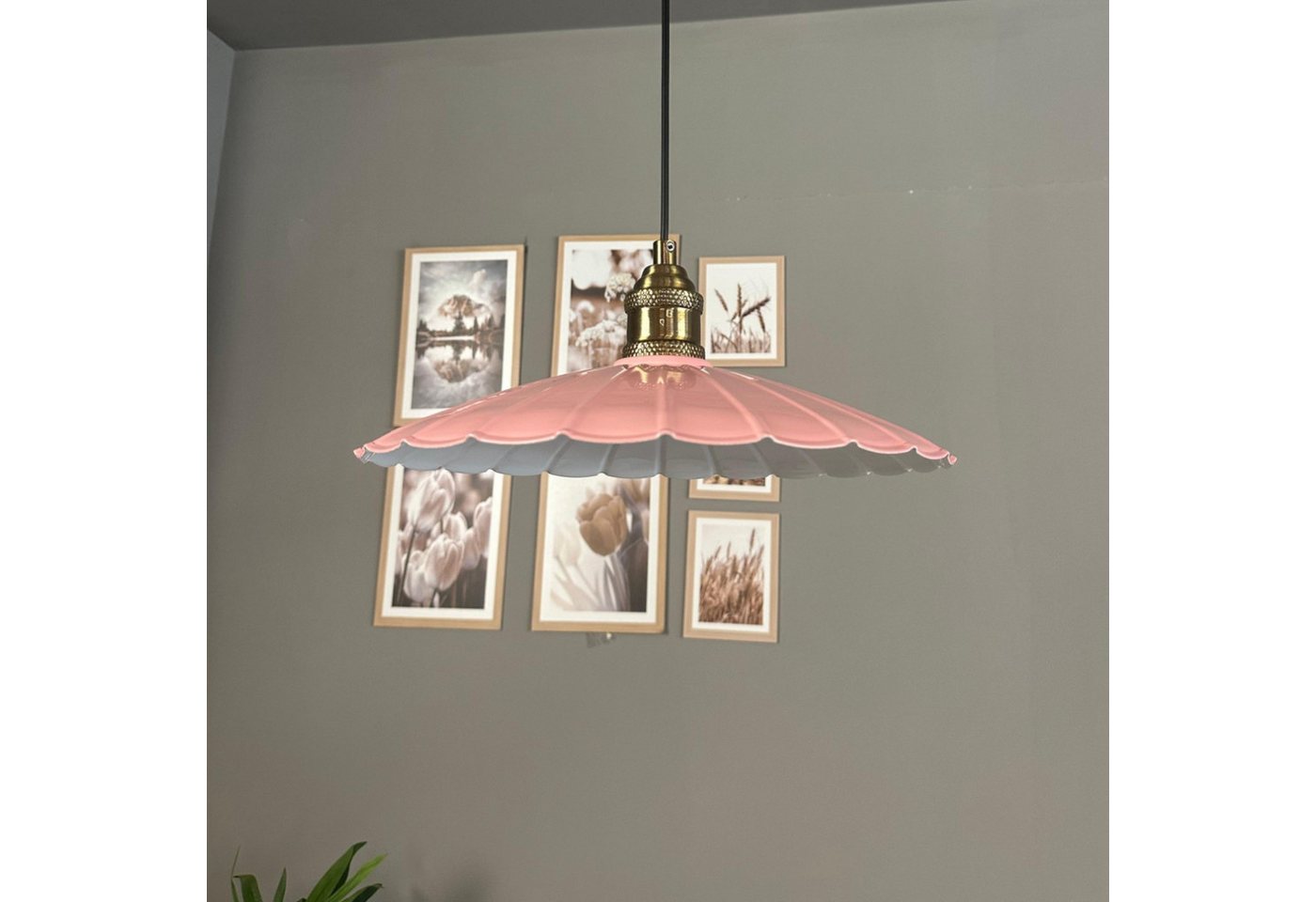 Bamyum Pendelleuchte Pendelleuchte Risso Metall Ø34cm, Modern Hängelampe, ohne Leuchtmittel Bamyum Pendelleuchte Pendelleuchte Risso Metall Ø34cm, Modern Hängelampe, ohne Leuchtmittel von Bamyum