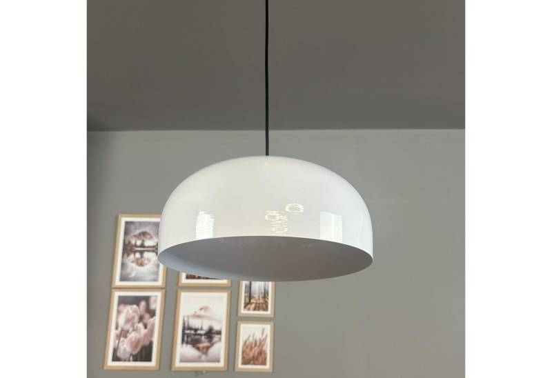 Bamyum Pendelleuchte Pendelleuchte Rocha Halbe Tulpe Ø30 cm, Metall Hängelampe, ohne Leuchtmittel von Bamyum