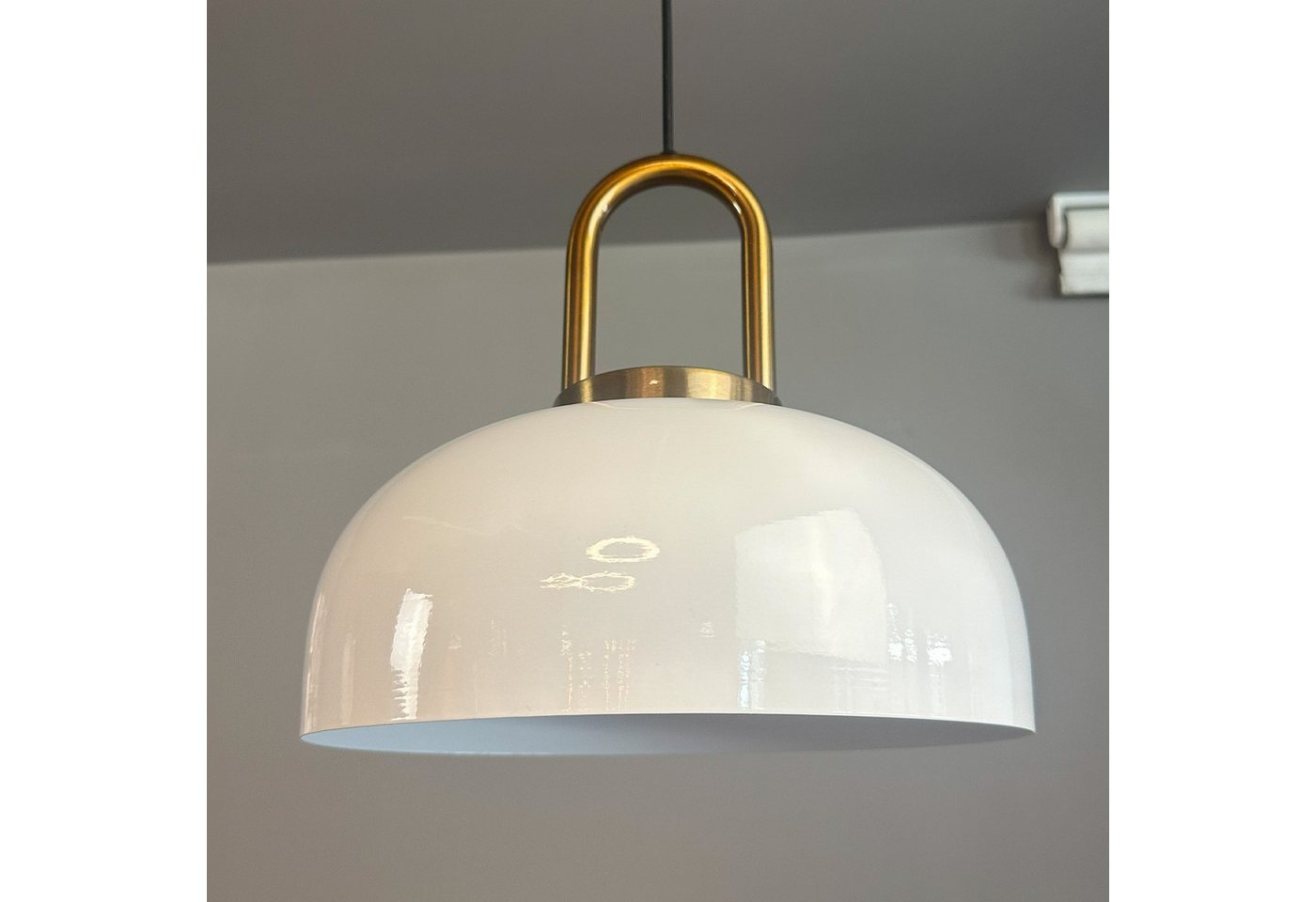 Bamyum Pendelleuchte Pendelleuchte Rocha Locke Ø30 cm, Metall Hängelampe, ohne Leuchtmittel Bamyum Pendelleuchte Pendelleuchte Rocha Locke Ø30 cm, Metall Hängelampe, ohne Leuchtmittel von Bamyum