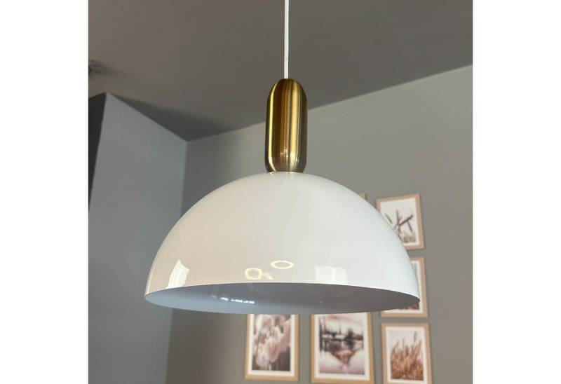 Bamyum Pendelleuchte Pendelleuchte Rocha Ø30 cm, Metall Hängelampe, ohne Leuchtmittel Bamyum Pendelleuchte Pendelleuchte Rocha Ø30 cm, Metall Hängelampe, ohne Leuchtmittel von Bamyum