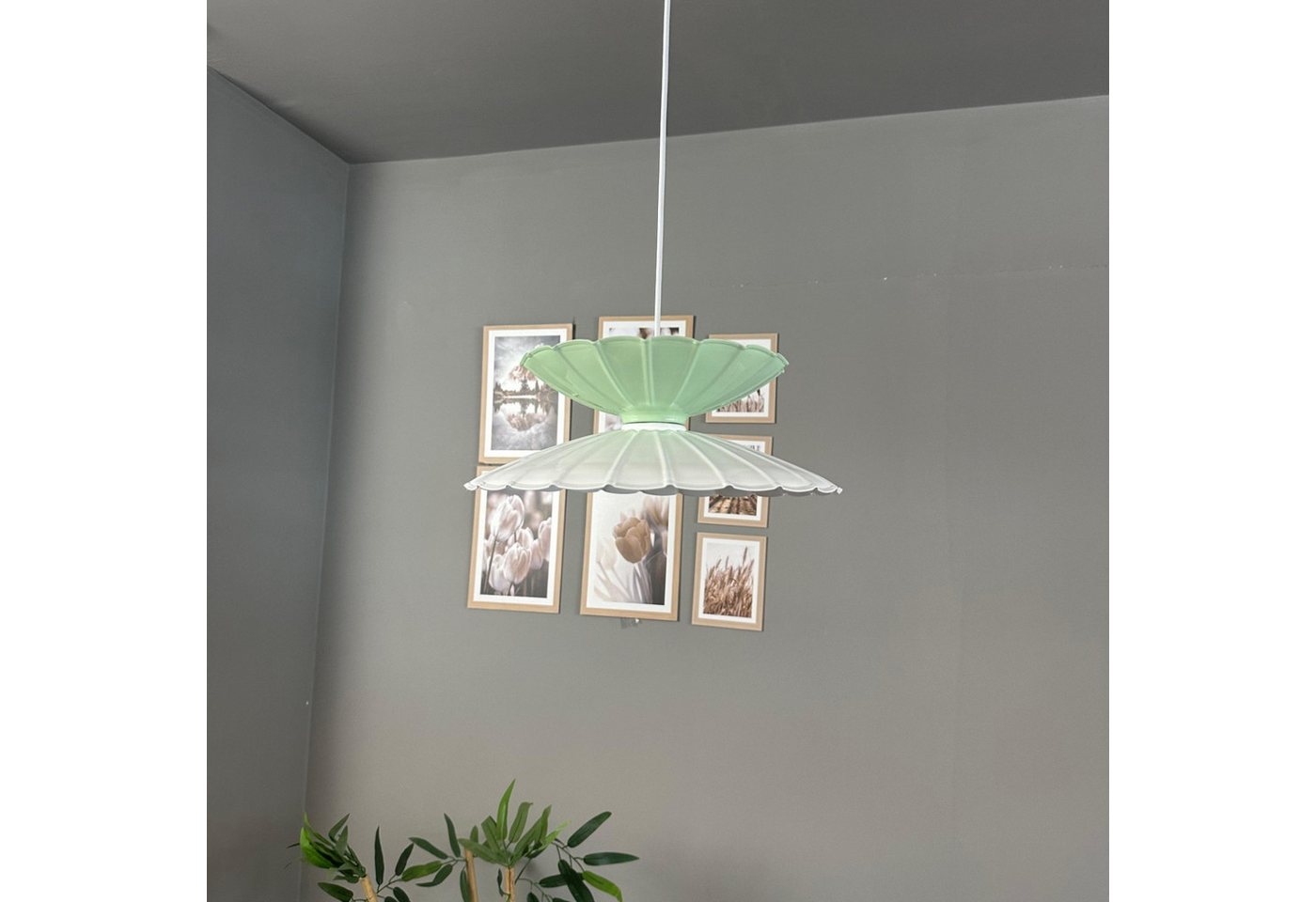 Bamyum Pendelleuchte Pendelleuchte Rubby Metall Ø34cm, Modern Hängelampe, ohne Leuchtmittel Bamyum Pendelleuchte Pendelleuchte Rubby Metall Ø34cm, Modern Hängelampe, ohne Leuchtmittel von Bamyum