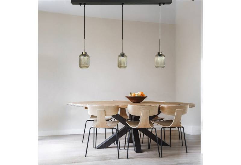 Bamyum Pendelleuchte Pendelleuchte Wingmn Dreifacher Kronleuchter Glas, Retro Hängelampe, ohne Leuchtmittel Bamyum Pendelleuchte Pendelleuchte Wingmn Dreifacher Kronleuchter Glas, Retro Hängelampe, ohne Leuchtmittel von Bamyum