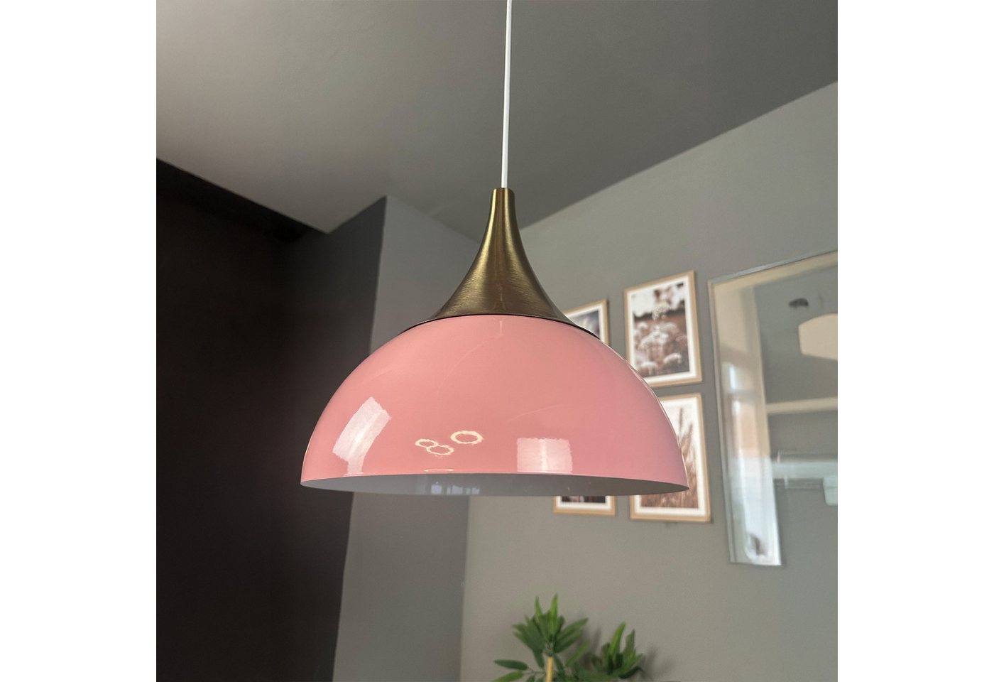 Bamyum Pendelleuchte Pendelleuchte Yimpi Metall Ø30 cm, E27, Moderne Pendelleuchte, ohne Leuchtmittel Bamyum Pendelleuchte Pendelleuchte Yimpi Metall Ø30 cm, E27, Moderne Pendelleuchte, ohne Leuchtmittel von Bamyum