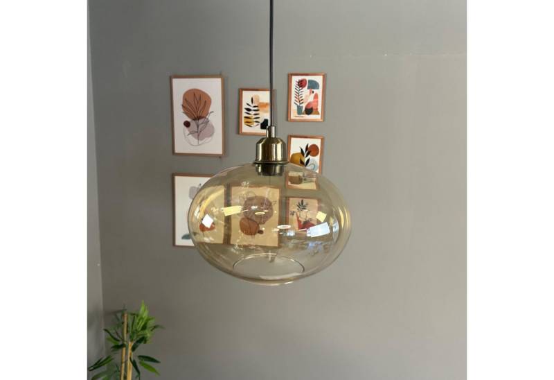 Bamyum Pendelleuchte Solvia Glas-Kronleuchter Hängelampe, ohne Leuchtmittel Bamyum Pendelleuchte Solvia Glas-Kronleuchter Hängelampe, ohne Leuchtmittel von Bamyum