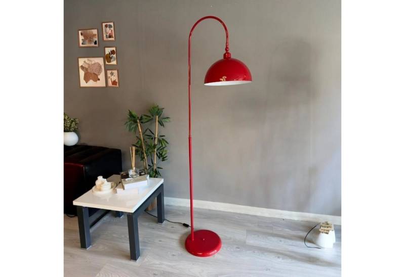 Bamyum Stehlampe Moderne Stehlampe aus Metall mit E27, verstellbarer Lampenschirm, ohne Leuchtmittel, E27, verstellbarer Lampenschirm, Stehluchte mit Ablage von Bamyum
