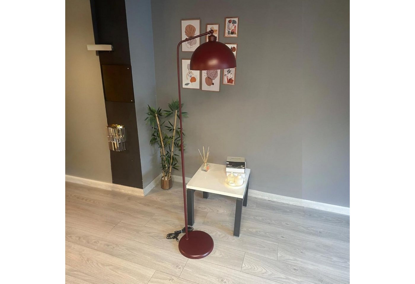 Bamyum Stehlampe Moderne Stehlampe aus Metall mit E27, verstellbarer Lampenschirm, ohne Leuchtmittel, E27, verstellbarer Lampenschirm, Stehluchte mit Ablage Bamyum Stehlampe Moderne Stehlampe aus Metall mit E27, verstellbarer Lampenschirm, ohne Leuchtmittel, E27, verstellbarer Lampenschirm, Stehluchte mit Ablage von Bamyum