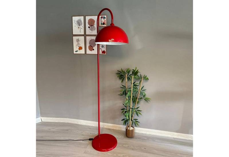 Bamyum Stehlampe Stehlampe Modern Dekorativ Metall Wohnzimmer Arbeitszimmer Stehlampe, ohne Leuchtmittel, E27, verstellbarer Lampenschirm, Stehluchte mit Ablage von Bamyum