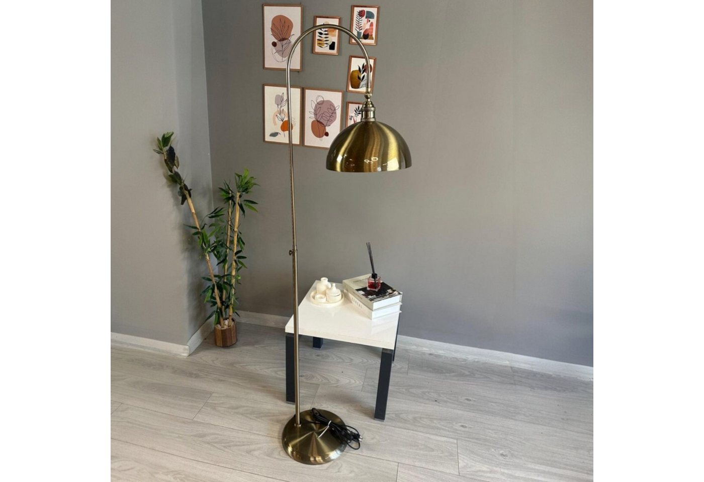 Bamyum Stehlampe Stehlampe Tulpe Moderne Dekorative Metall Stehlampe, ohne Leuchtmittel von Bamyum