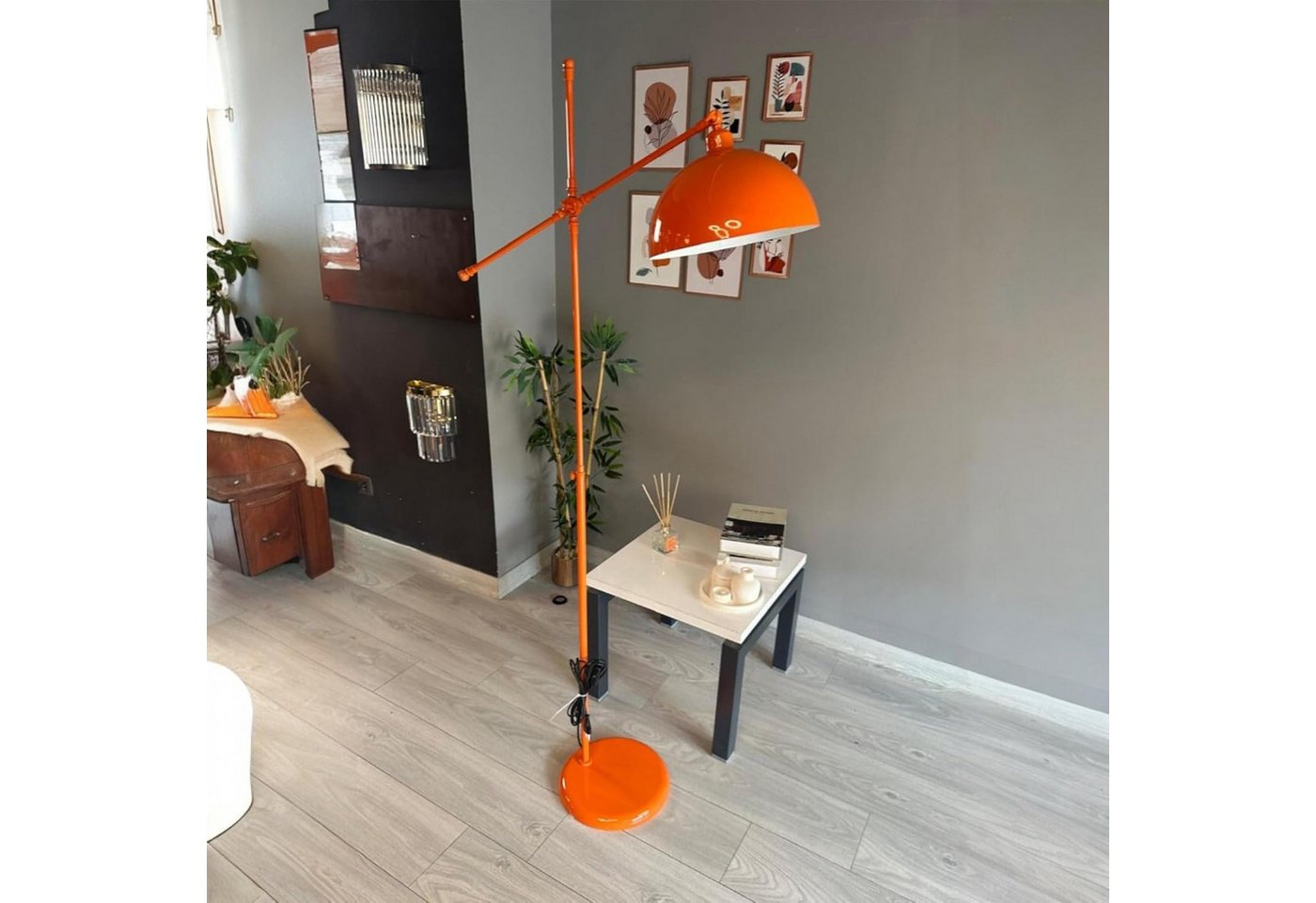 Bamyum Stehlampe Stehlampe aus Metall mit E27, verstellbarer Lampenschirm, ohne Leuchtmittel, E27, verstellbarer Lampenschirm, Stehluchte mit Ablage Bamyum Stehlampe Stehlampe aus Metall mit E27, verstellbarer Lampenschirm, ohne Leuchtmittel, E27, verstellbarer Lampenschirm, Stehluchte mit Ablage von Bamyum