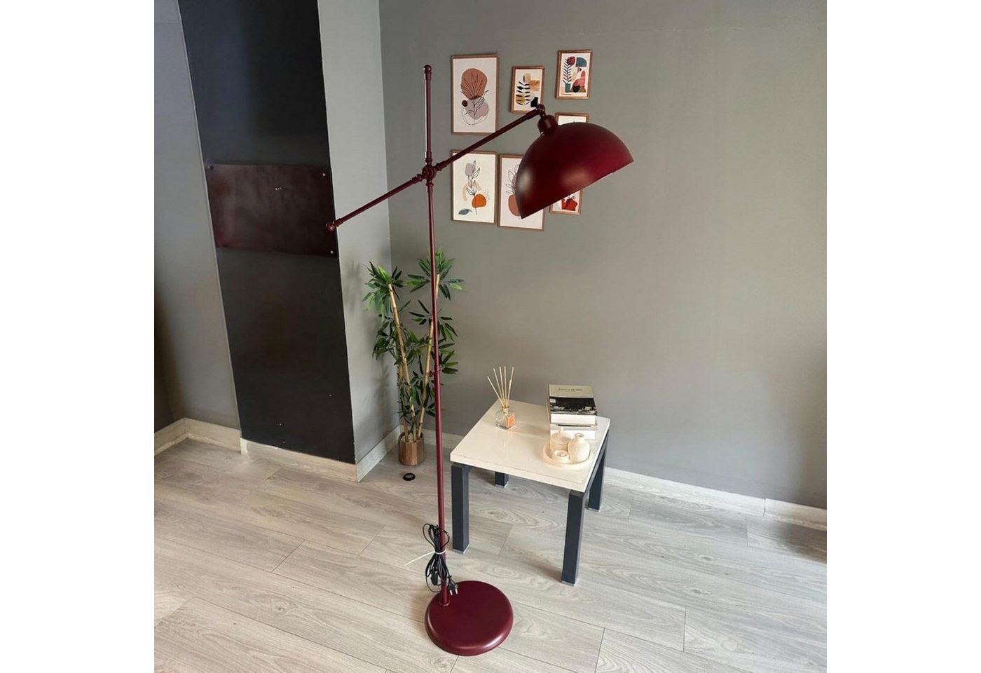 Bamyum Stehlampe Stehlampe aus Metall mit E27, verstellbarer Lampenschirm, ohne Leuchtmittel, E27, verstellbarer Lampenschirm, Stehluchte mit Ablage Bamyum Stehlampe Stehlampe aus Metall mit E27, verstellbarer Lampenschirm, ohne Leuchtmittel, E27, verstellbarer Lampenschirm, Stehluchte mit Ablage von Bamyum