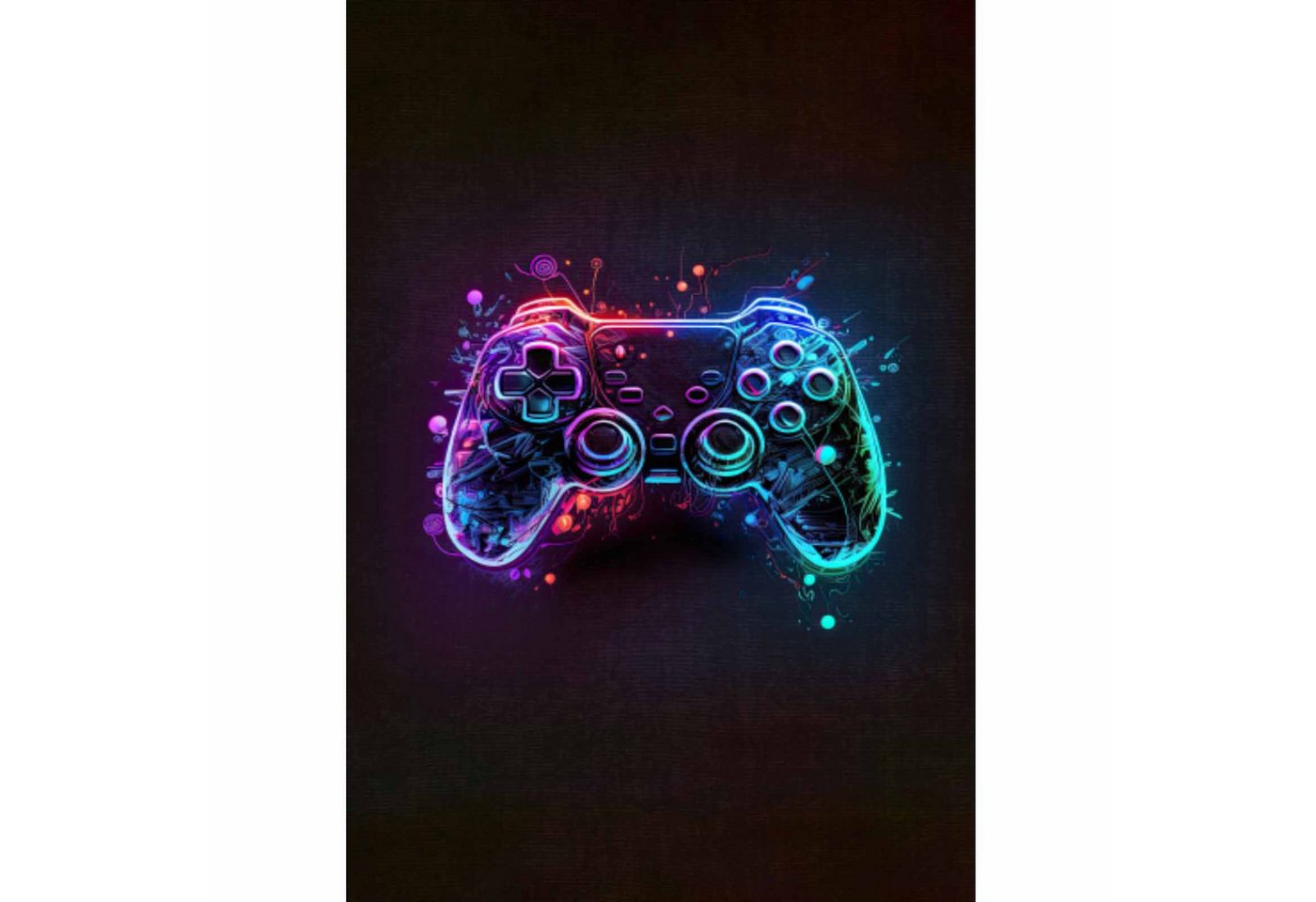 Bamyum Teppich Funspot Chenille Druck Teppich, Gaming Videospiel Waschbarer Teppich, Einzelstück von Bamyum