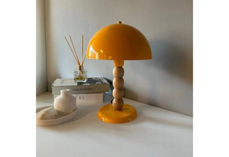 Bamyum Tischleuchte Pilz Lampe 4 Perlen Mit Kabel Lipeo 24 cm Metall Retro Kleine Lampe, ohne Leuchtmittel Bamyum Tischleuchte Pilz Lampe 4 Perlen Mit Kabel Lipeo 24 cm Metall Retro Kleine Lampe, ohne Leuchtmittel von Bamyum