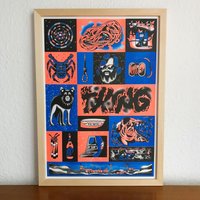 The Thing Movie Poster/Risograph Druck von BananaPosterPress