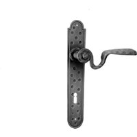 Art. 11 - Rustic Door Handle On Plate von BanaterEisen