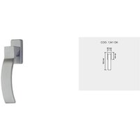 Elios - Contemporary Designer Brass Window Handles von BanaterEisen