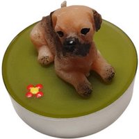 Handgemachter Maxiteelicht Boxerwelpe Aus Paraffinwachs - Das Perfekte Geschenk Für Hundefreunde, Tischdeko Und Kerzensammer von BandariKunsthandwerk