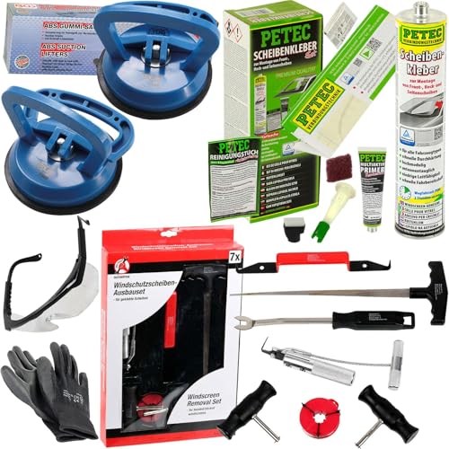 BandelOne enthält Kfz Geklebte Windschutz-Scheiben Ausbau-Werkzeug Gummisauger + Kleber-Set 310ml BandelOne enthält Kfz Geklebte Windschutz-Scheiben Ausbau-Werkzeug Gummisauger + Kleber-Set 310ml von BandelOne