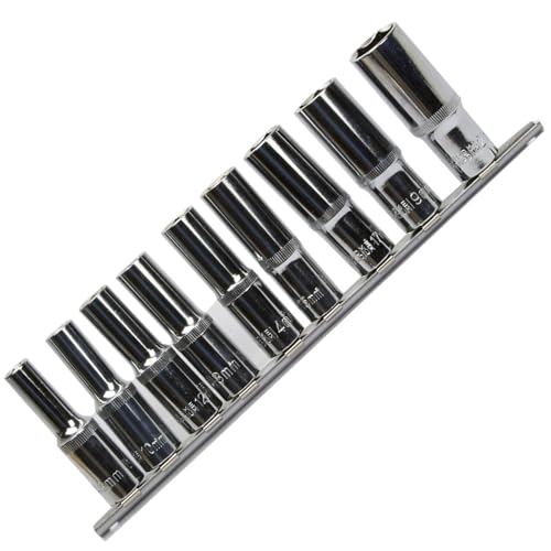 BandelOne enthält Langnuss-Satz 1/2" Zoll SW 8-21 mm Steckschlüssel Tief Langnüsse 9-teilig 6-Kant BandelOne enthält Langnuss-Satz 1/2" Zoll SW 8-21 mm Steckschlüssel Tief Langnüsse 9-teilig 6-Kant von BandelOne